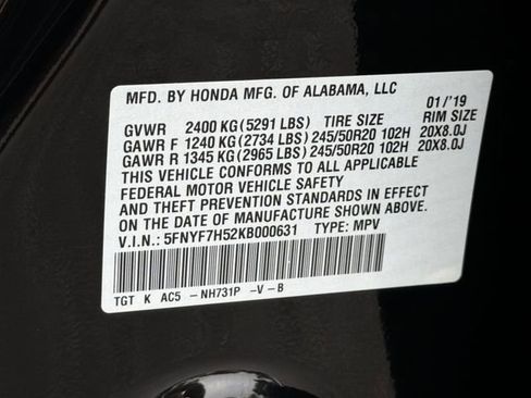 Used 2019 Honda Passport EX-L image 34