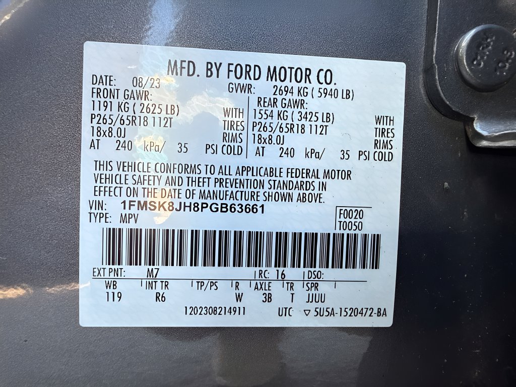 Used 2023 Ford Explorer Timberline w/ Timberline Technology Package AWD/4WD image 33