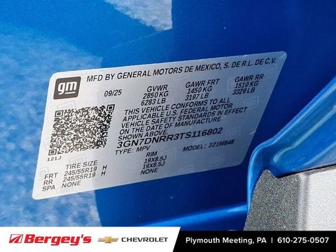New 2026 Chevrolet Equinox EV LT AWD/4WD image 16