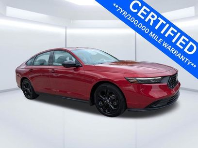 Certified 2025 Honda Accord SE