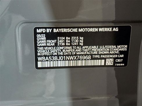 Used 2022 BMW 540i w/ Premium Package image 41