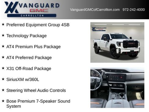Used 2024 GMC Sierra 2500 AT4 w/ AT4 Premium Plus Package AWD/4WD image 6