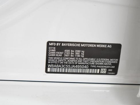 Used 2018 BMW 320i xDrive Sedan w/ Convenience Package AWD/4WD image 31