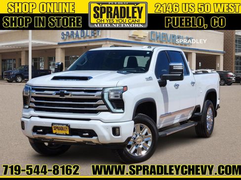 Used 2024 Chevrolet Silverado 3500 High Country w/ High Country Premium Package AWD/4WD image 1