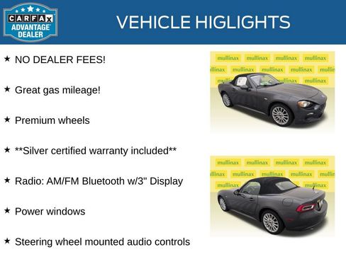Used 2018 FIAT 124 Spider Classica RWD image 11