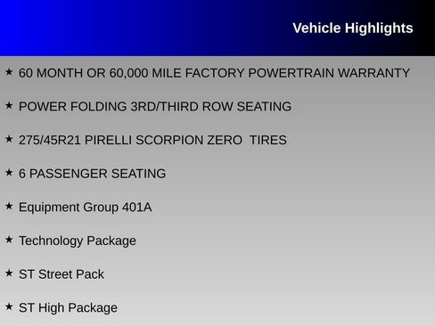 Used 2024 Ford Explorer ST w/ Technology Package AWD/4WD image 16