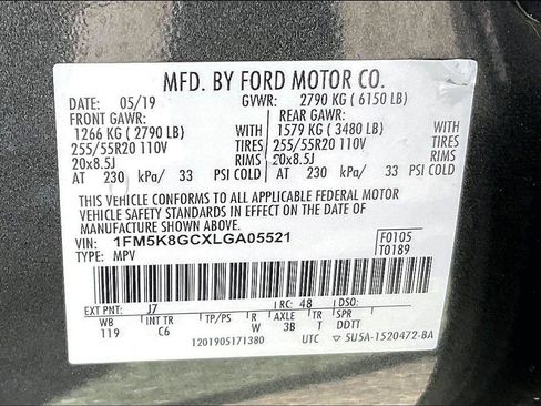 Used 2020 Ford Explorer ST AWD/4WD image 33
