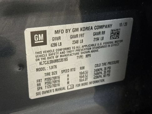 Used 2021 Chevrolet Trax LT FWD image 27