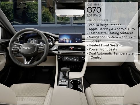 New 2026 Genesis G70 2.5T image 17