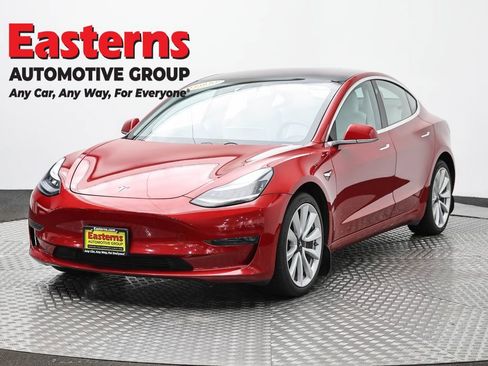 Used 2018 Tesla Model 3 Long Range AWD/4WD image 1
