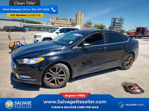 Used 2018 Ford Fusion SE w/ Equipment Group 201A FWD image 1