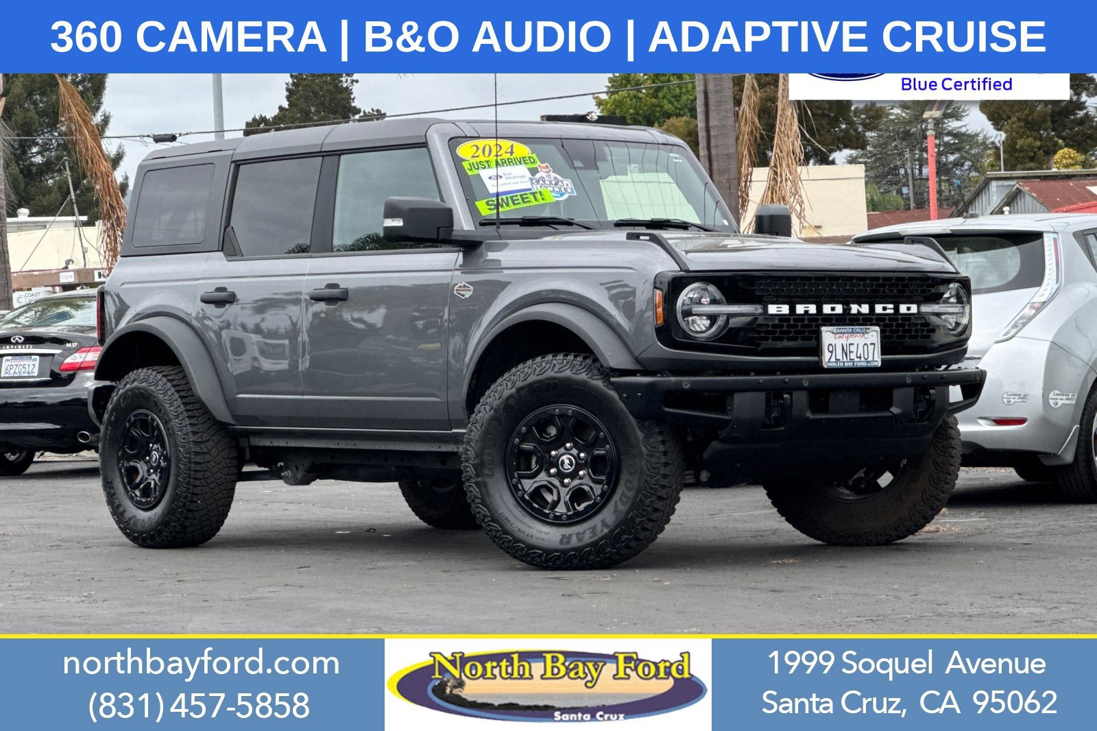 Certified 2024 Ford Bronco Wildtrak AWD/4WD 360° Tour