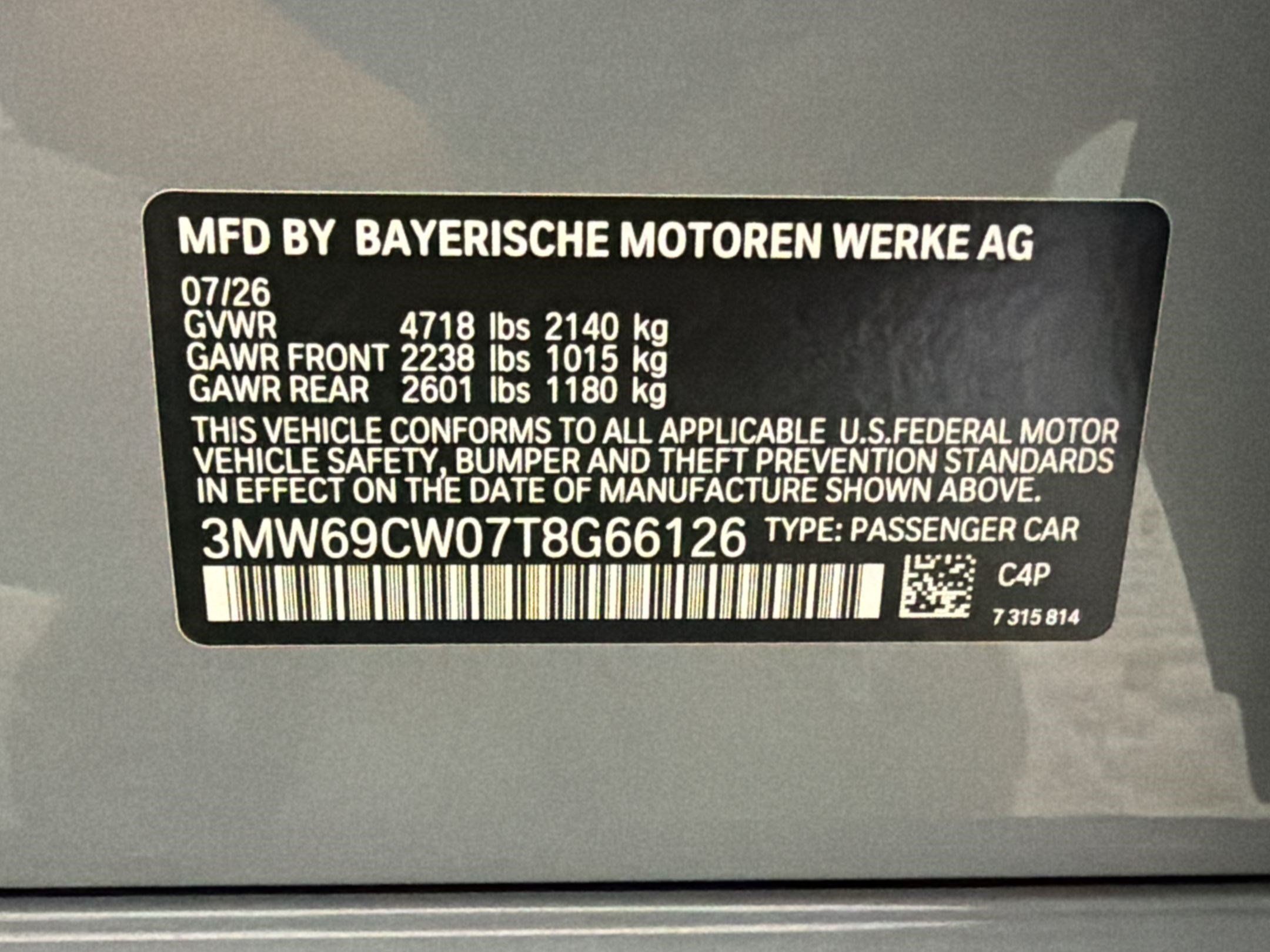 New 2026 BMW 330i Sedan w/ M Sport Package RWD image 25