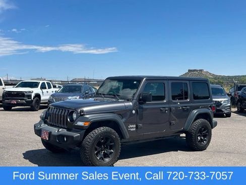 Used 2018 Jeep Wrangler Unlimited Sport S AWD/4WD image 1