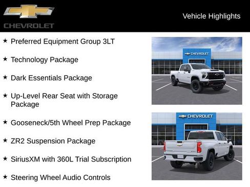 Used 2026 Chevrolet Silverado 2500 ZR2 w/ LPO, Dark Essentials Package AWD/4WD image 5
