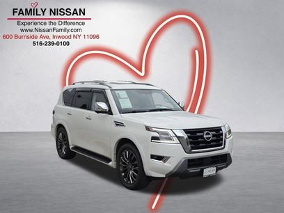 Certified 2023 Nissan Armada Platinum w/ Captain's Chairs Package