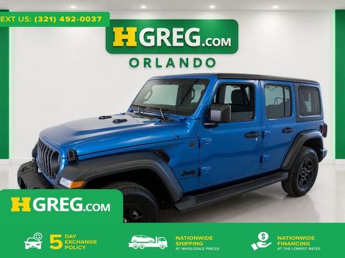 Used 2024 Jeep Wrangler Unlimited Sport AWD/4WD image 1