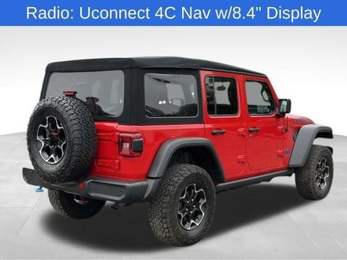 Used 2021 Jeep Wrangler Unlimited Rubicon 4xe w/ Cold Weather Group AWD/4WD image 8