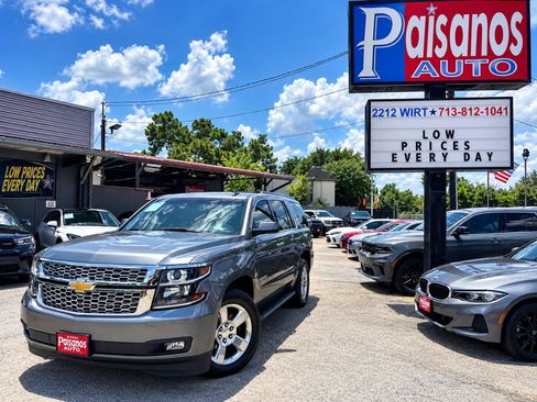 Used 2018 Chevrolet Tahoe LT w/ Texas Edition Package RWD image 1