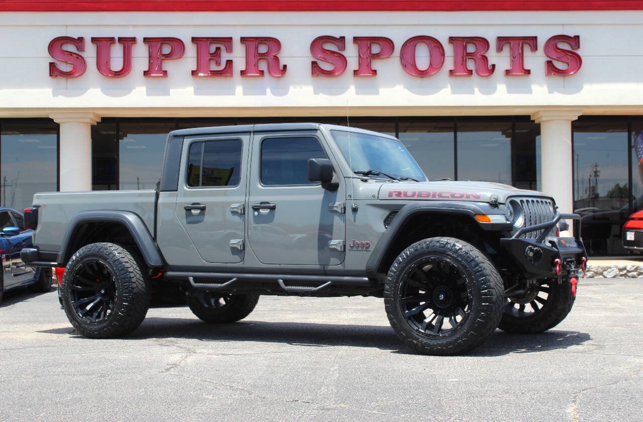 Used 2020 Jeep Gladiator Rubicon w/ LED Lighting Group AWD/4WD image 1