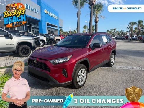 Used 2021 Toyota RAV4 LE FWD image 1