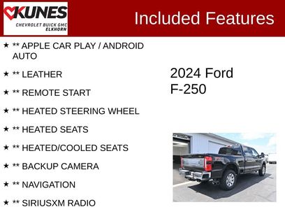 Used 2024 Ford F250 King Ranch w/ Chrome Package