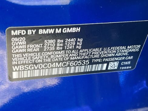 Used 2021 BMW M8 Gran Coupe xDrive w/ Driving Assistance Package AWD/4WD image 38