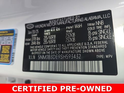Certified 2025 Hyundai Tucson SEL FWD image 36