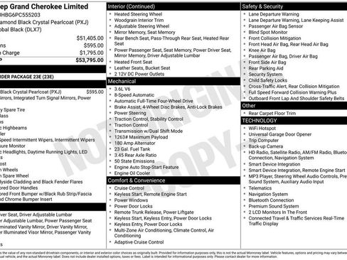 Used 2023 Jeep Grand Cherokee Limited AWD/4WD image 64