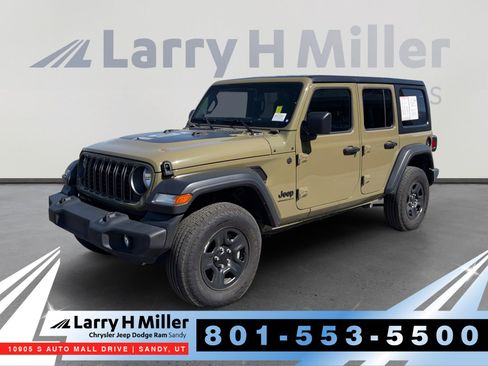 Used 2025 Jeep Wrangler Unlimited Sport AWD/4WD image 1
