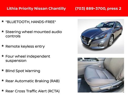 Used 2022 Nissan Altima 2.5 S w/ Driver Assist Package image 6