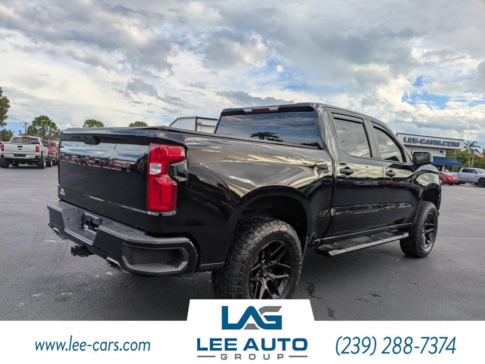 Used 2020 Chevrolet Silverado 1500 Custom Trail Boss w/ Custom Convenience Package AWD/4WD image 3
