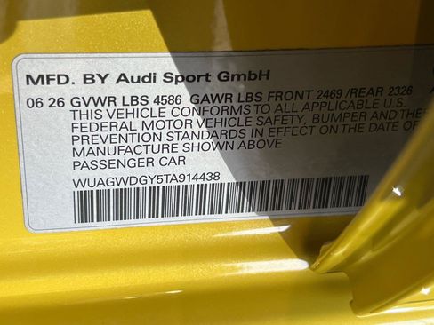 New 2026 Audi RS 3 AWD/4WD image 25
