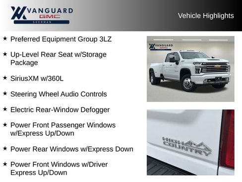 Used 2023 Chevrolet Silverado 3500 High Country AWD/4WD image 11