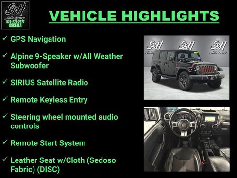 Used 2017 Jeep Wrangler Unlimited Sport AWD/4WD image 3