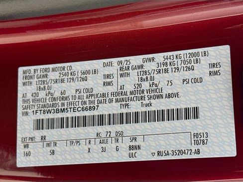 New 2026 Ford F350 Lariat w/ Tremor Off-Road Package image 34