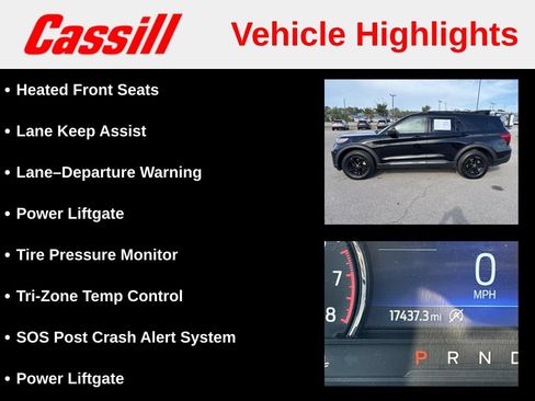 Used 2024 Ford Explorer XLT w/ Equipment Group 202A AWD/4WD image 14