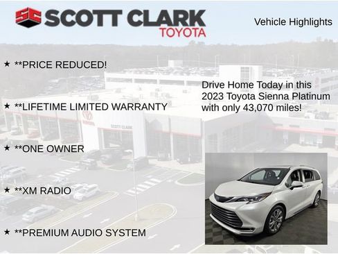 Used 2023 Toyota Sienna Platinum image 12