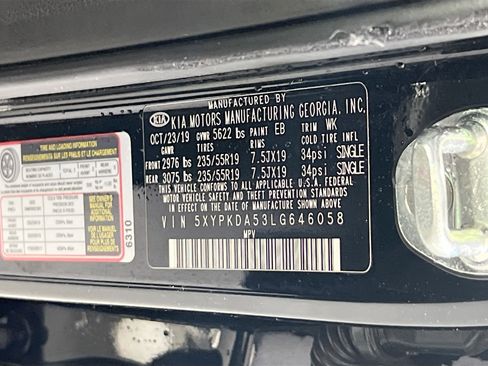 Used 2020 Kia Sorento SX image 34