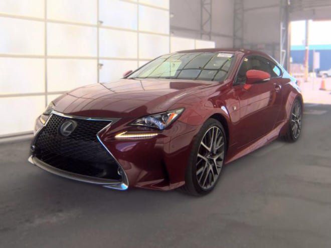 Used 2015 Lexus RC 350 w/ F Sport w/Summer Tires RWD image 1