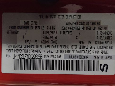 Used 2013 MAZDA MX-5 Miata Club image 33