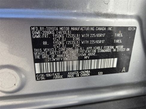 Used 2024 Toyota RAV4 XLE image 20