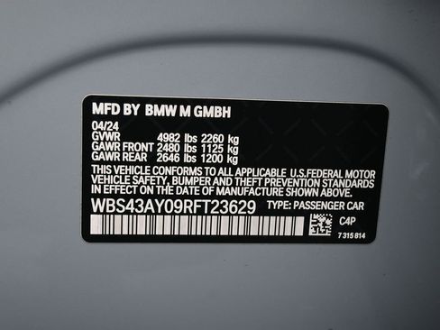 Used 2024 BMW M3 Competition w/ Executive Package image 30