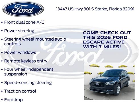 New 2026 Ford Escape Active w/ Tech Pack #1 FWD image 20