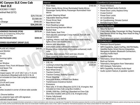 Used 2016 GMC Canyon SLE w/ SLE Convenience Package RWD image 4