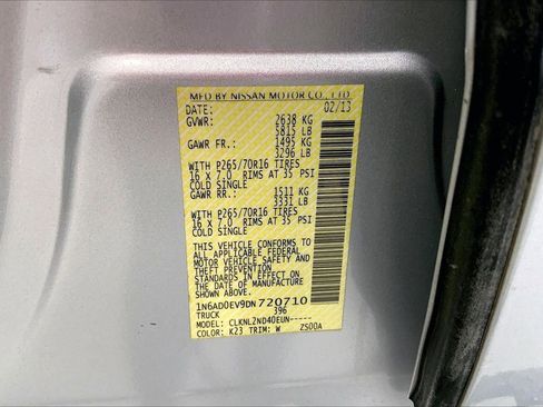 Used 2013 Nissan Frontier SV AWD/4WD image 33