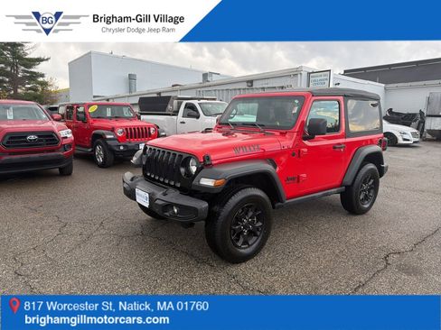 Used 2021 Jeep Wrangler Sport image 1