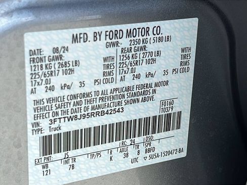 Used 2024 Ford Maverick XLT w/ XLT Luxury Package AWD/4WD image 23