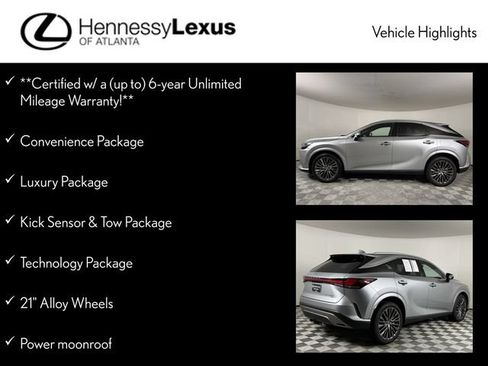 Certified 2024 Lexus RX 350 w/ Convenience Package AWD/4WD image 12