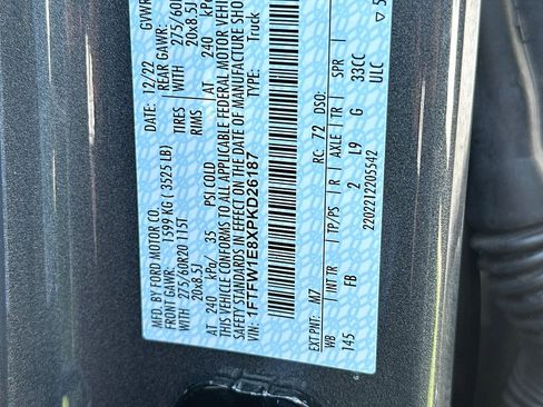 New 2023 Ford F150 XLT w/ Equipment Group 302A High image 24